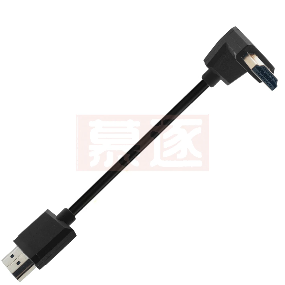 Cable fino macho a macho compatible con HDMI, supersuave, OD 3,0mm, para Moto, teléfono móvil, tableta, 2k, 4K, hd, ligero, portátil, 30CM - imagen 2