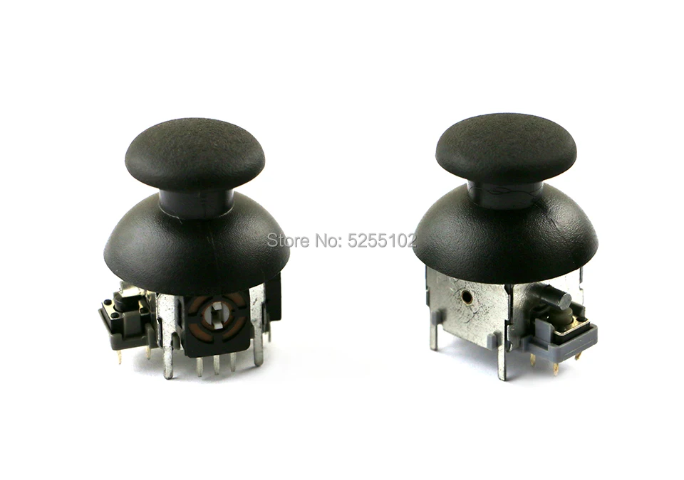 1 Uds. Para controlador XBOX 360 para controlador PS2 Joystick analógico 3D reemplazo de metal tapa de joystick 3D palanca de pulgar analógica - imagen 3