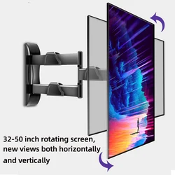 Soporte Articulado de Pared para TV con Inclinación
