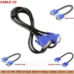 Cable VGA HD15 Macho a Macho para Monitor