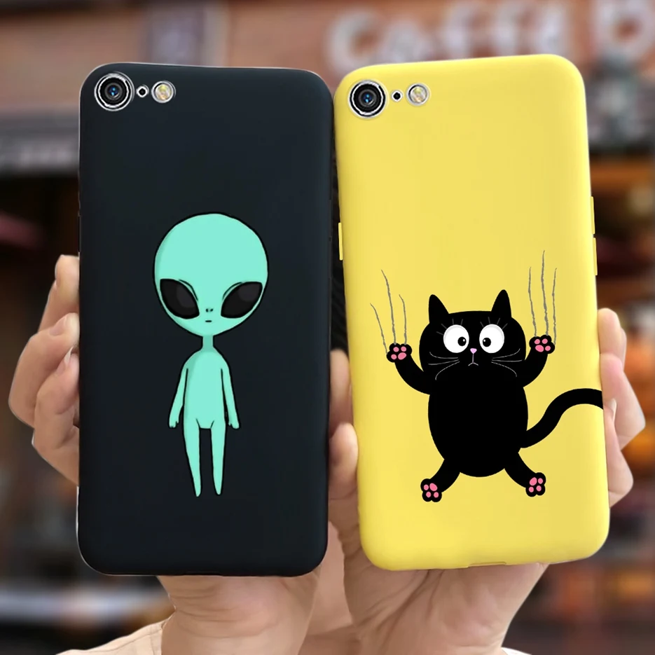 Funda bonita de dibujos animados para iPhone 6 6S Plus, carcasa trasera de silicona suave de TPU para Apple iPhone 6 6S