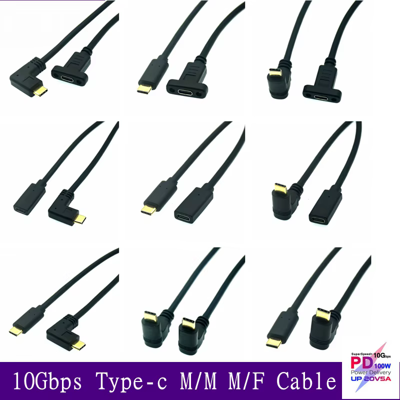 Cable USB-C 100W Carga Rápida 10Gbps 4K - Mac Samsung