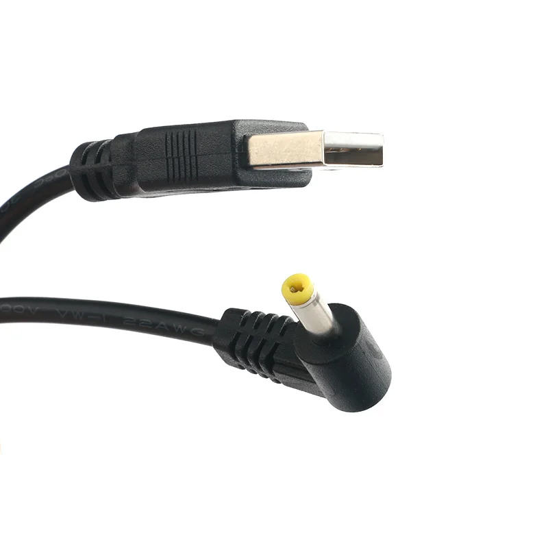 LANFULANG-Cable de alimentación de 150cm, Cargador USB, enchufe de CC, para Panasonic HC V800, V808, VX1, VX11, VX870, VX878, VX980, VX989, VXF1, VXF11 - imagen 2