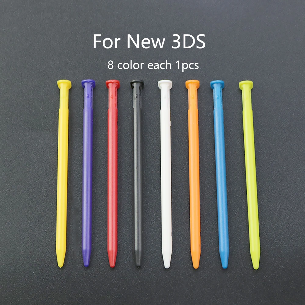 JCD lápiz óptico telescópico de Metal lápiz de pantalla táctil de plástico para NDSL NDSi WIIU 2DS 3DS XL LL nuevo 3DSXL 3DSLL 2DSLL 2DSXL - imagen 5