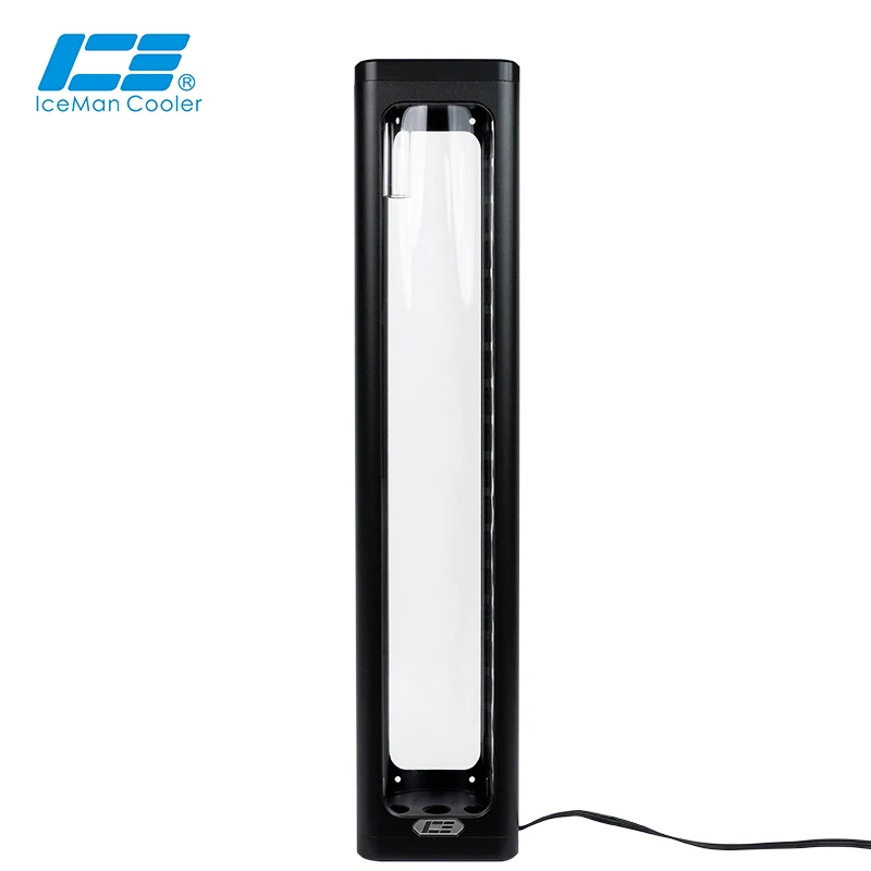 IceManCooler Depósito de vidrio para refrigeración por agua 360 mm PC - imagen 2