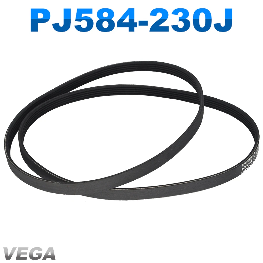 VEGA V-Belt PJ584/230J 3/4/5/6 costillas para DIY modelo RC correa de distribución de transmisión de Motor - imagen 2
