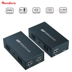 ExtENSOR HDMI 200m UTP CAT6 – Sender IR y Ethernet