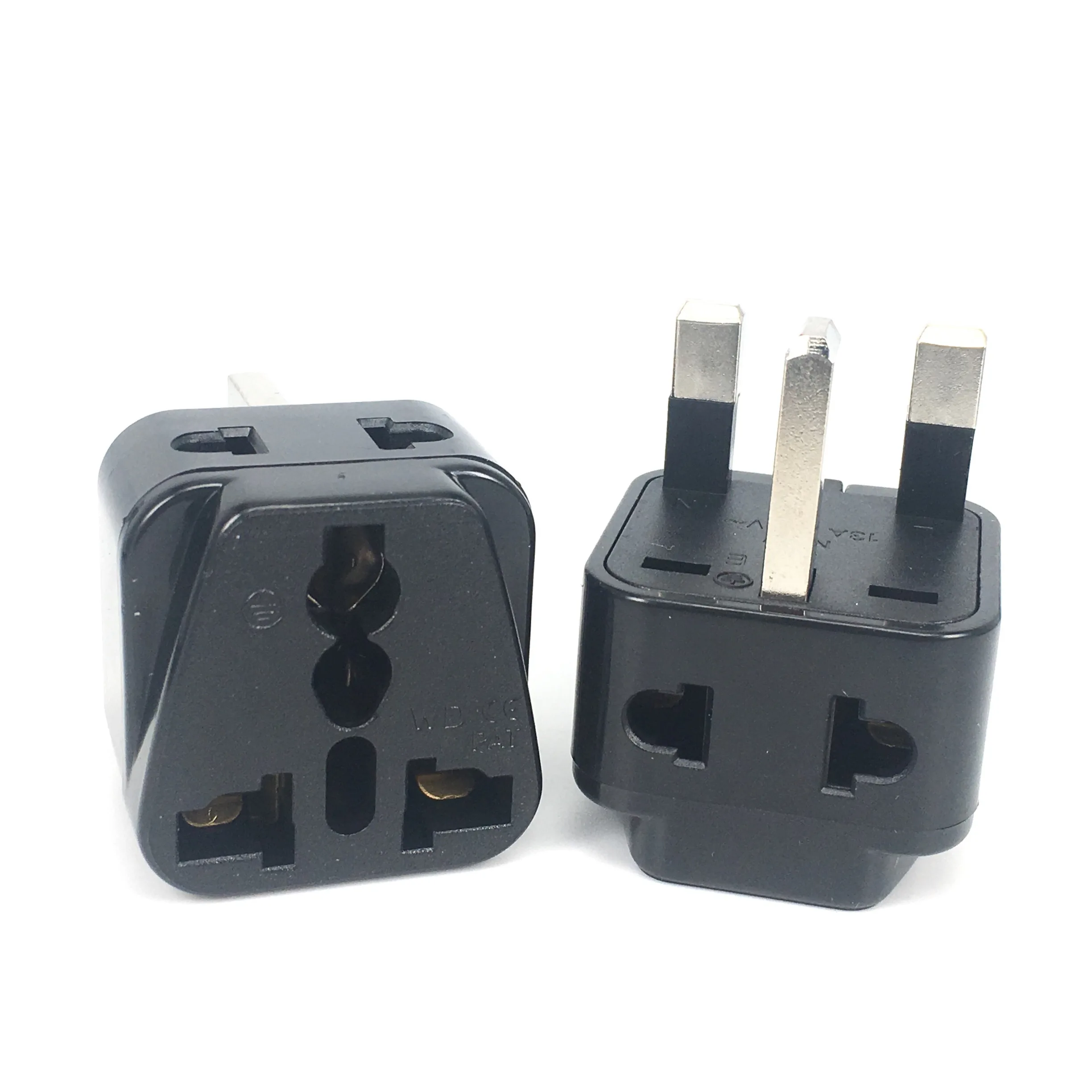 Bolantedz, 1 unidad, Universal, UE, EE. UU., AU a Reino Unido, enchufe de toma de corriente CA de 3 pines, cargador de pared de viaje, adaptador de salida, conector convertidor, enchufe del Reino Unido - imagen 3