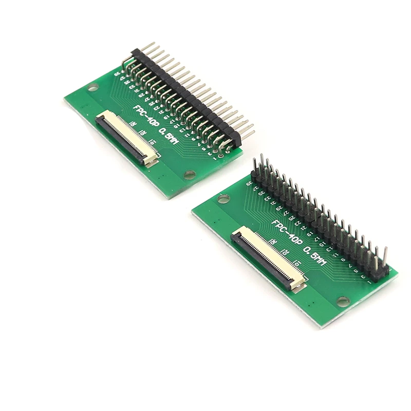 Conector FPC FFC Doble Fila 40 Pines 0,5mm