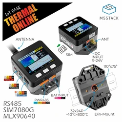 Kit IoT M5Stack Base CAT-M con cámara térmica MLX90640