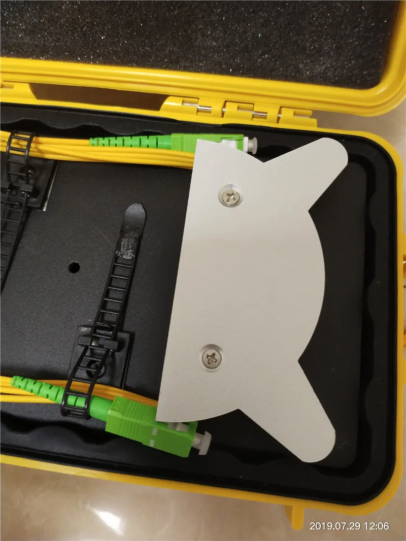 Caja de cable de lanzamiento OTDR SM 9/125um G652D LC ST APC UPC fibra óptica OTDR eliminador de zona muerta anillo de fibra cable de lanzamiento otdr 1000M - imagen 4