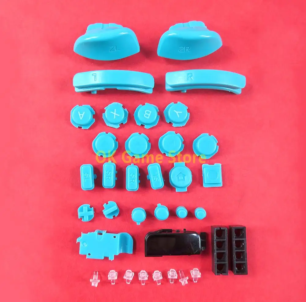 20 set/lote L R ZR ZL botón de teclas para Nintendo Switch izquierda derecha LR ZR ZL ABXY reemplazo de botón para controlador de juego Switch NS - imagen 3