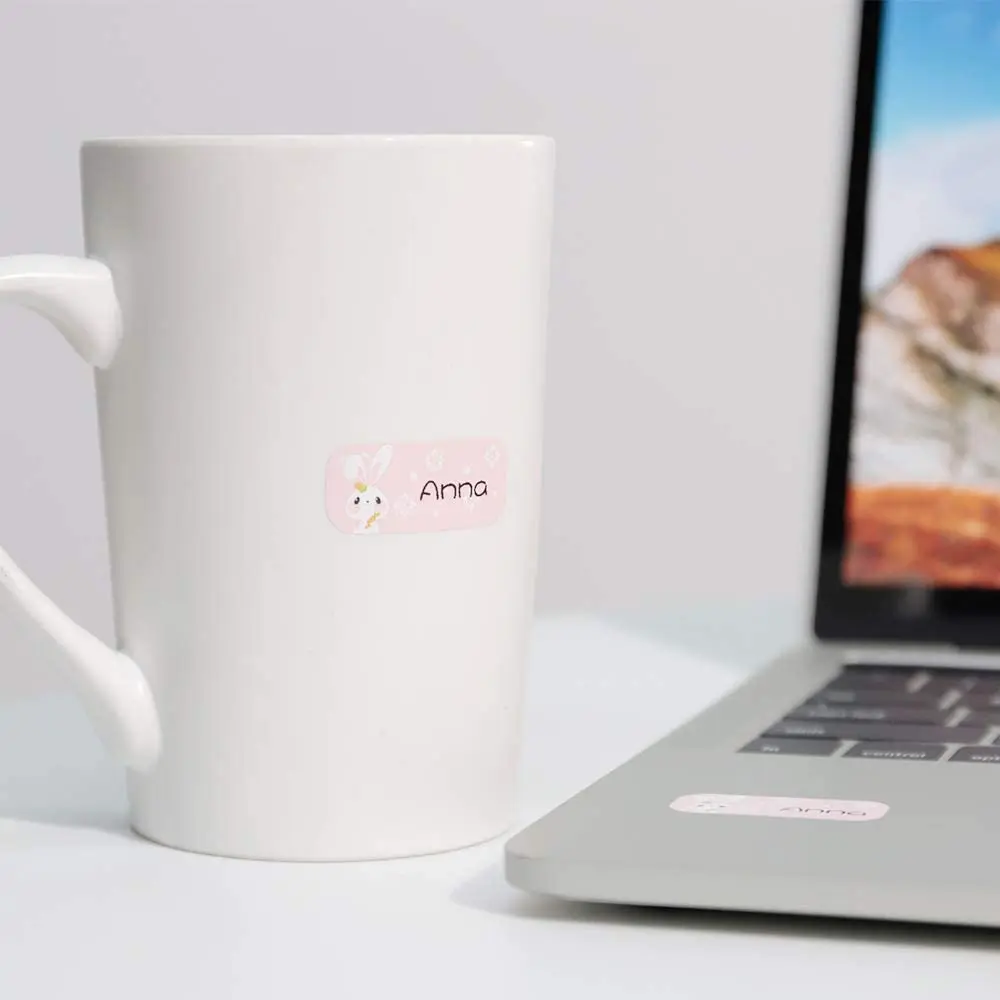 Phomemo-impresora de etiquetas de Papel M110 M200, máquina de impresión térmica autoadhesiva, redonda, cuadrada, multiusos - imagen 4