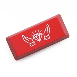 Teclas ABS WSB Concept transparente para teclado mecánico