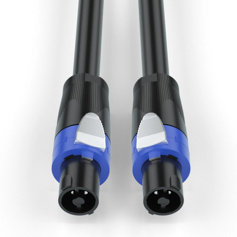 Amplificador de potencia audiófilo, Cable de Audio, conector Canon, enchufe profesional Ohm, Cable de altavoz para exteriores - imagen 5