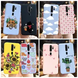 OPPO A5/A9 2020 Funda Silicona Diseño Mariposa