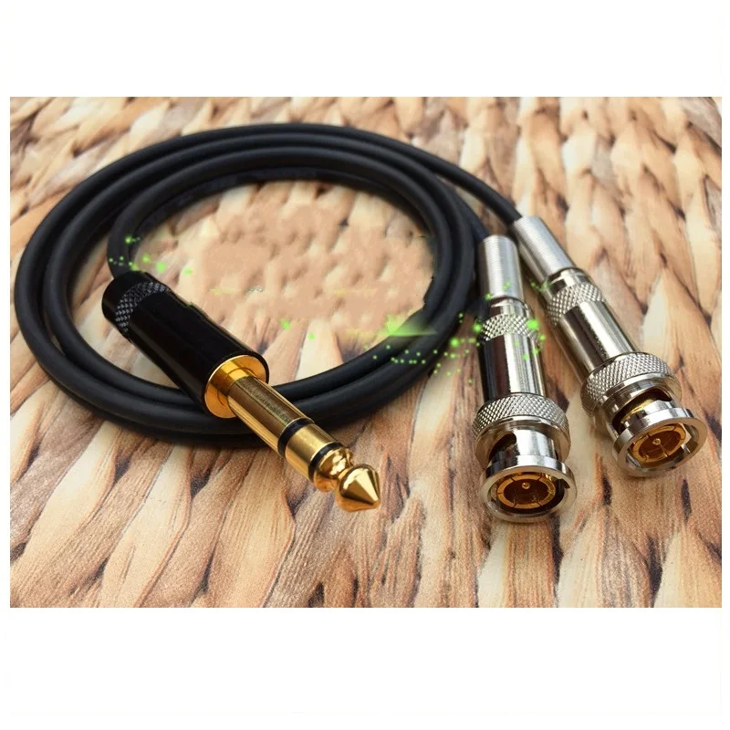 HIFI 6,35mm a Dual 2 Cable de Audio BNC 6,5mm 6,35 a BNC 99.99% 4N OFC - imagen 2