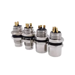 Conector Sensor Panel M8 CNMAWAY Brida Roscada 4 Pines