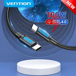 Vention Cable USB-C Carga Rápida PD para Samsung MacBook Pro y Switch