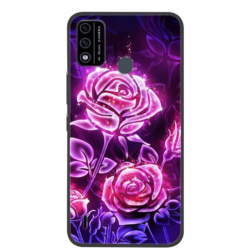 Funda de silicona suave con dibujos animados para ItelA48, carcasa trasera para ItelA48, Fundas de teléfono TPU A la moda, nueva Capa - imagen 2