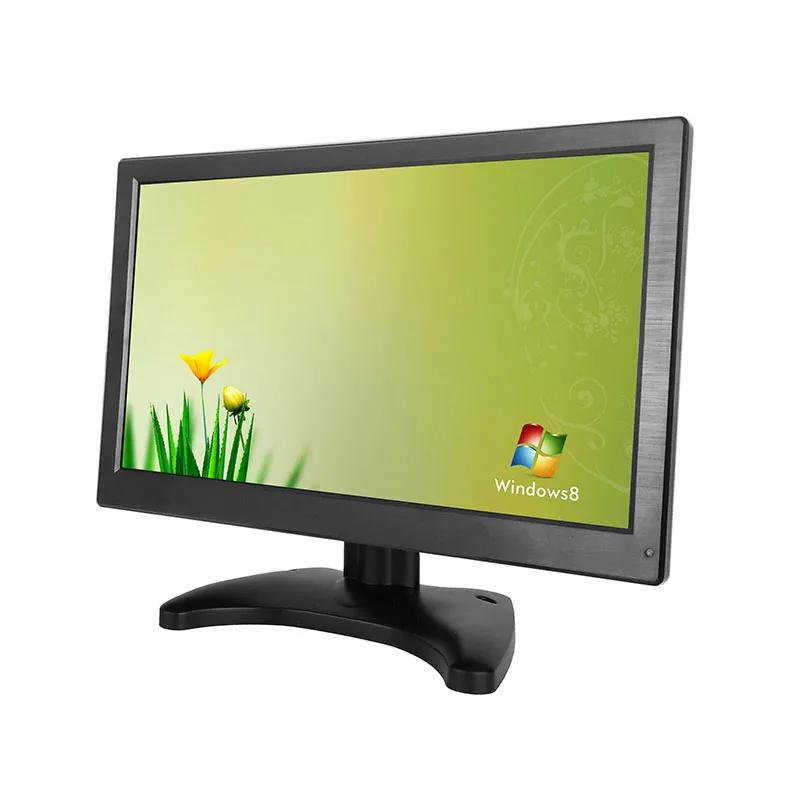 Monitor de escritorio con carcasa de plástico de 13,3 pulgadas, 1600x900, VGA, HDMI, USB y altavoces, nuevo - imagen 4