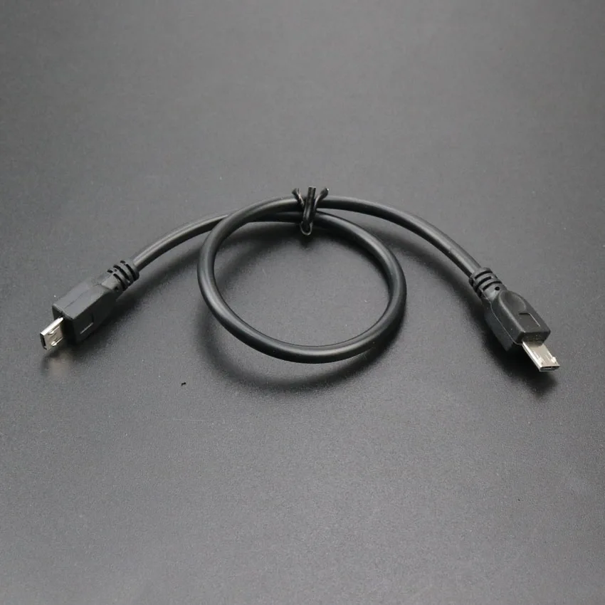 YuXi Micro USB tipo B macho a Micro B macho, convertidor de 5 pines, adaptador OTG, Cable convertidor de datos de plomo de 5 pines micro macho a macho - imagen 3