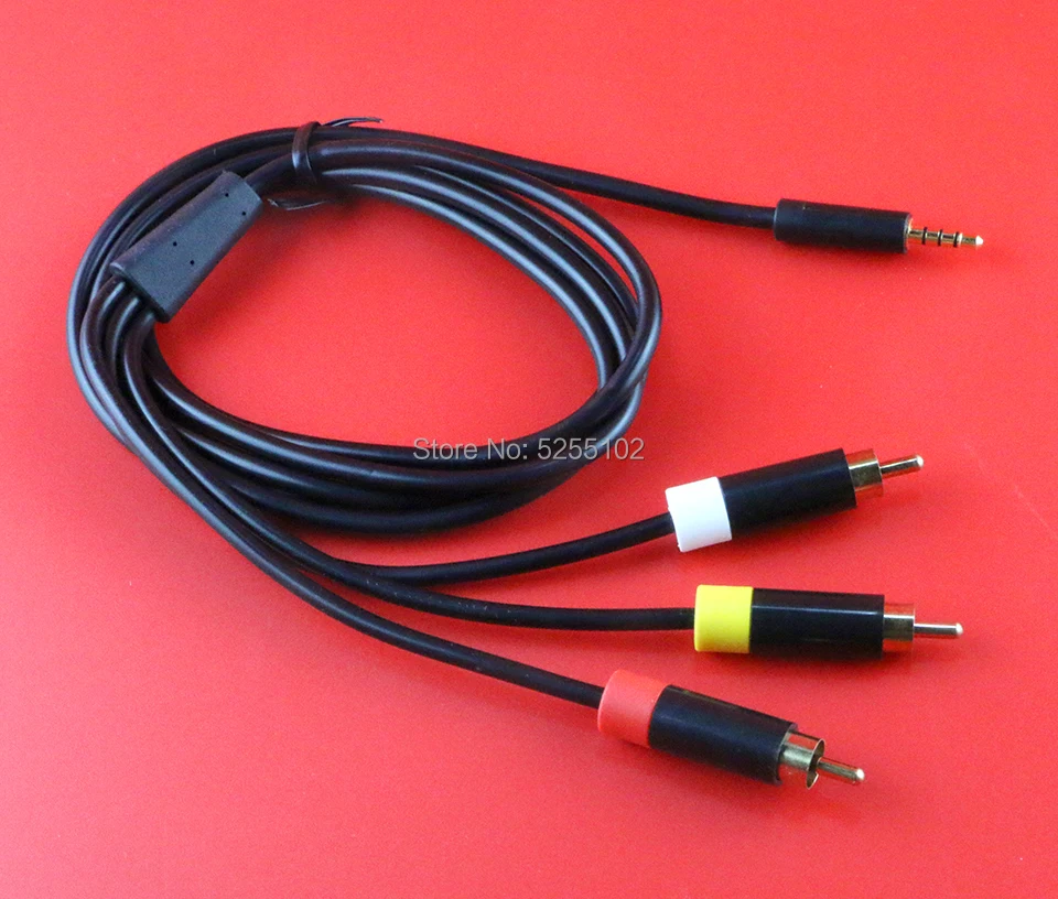 20 piezas para XBOX 360E Cable AV conexión de Audio y vídeo para Microsoft Xbox 360E Videojuego Cable AV de sonido Digital de alta calidad - imagen 4