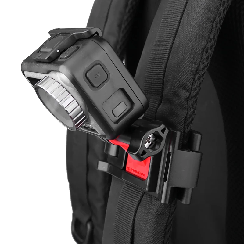 Clip de mochila ajustable para GoPro Hero 8 7 6 5 SJCAM Osmo, accesorios de Cámara de Acción, soporte Universal para correa de mochila - imagen 3