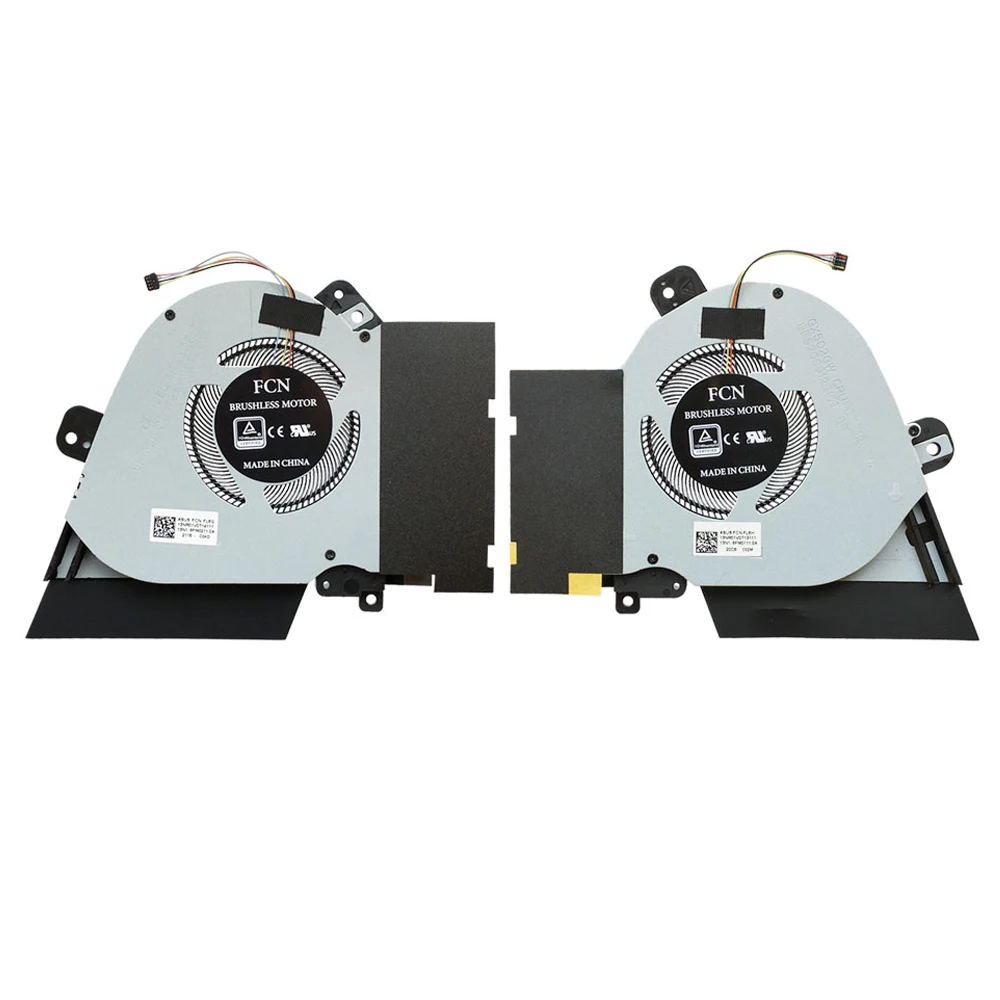 Ventiladores de refrigeración de ordenador para ASUS ROG Zephyrus S GX502 LWS GX502GW GU502 GW 13NR01V0T14111 GPU CPU Cooler radiador ventilador DC 12V 1A - imagen 5