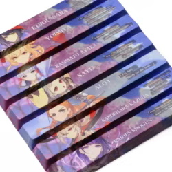 Barra espaciadora pbt para teclado mecánico, subtapa de tecla 6,25u, Genshin, Impact, Raiden, kaide, Kayu, ARA, Aloy, Kamisato, Ayaka, Yomiya, Sara