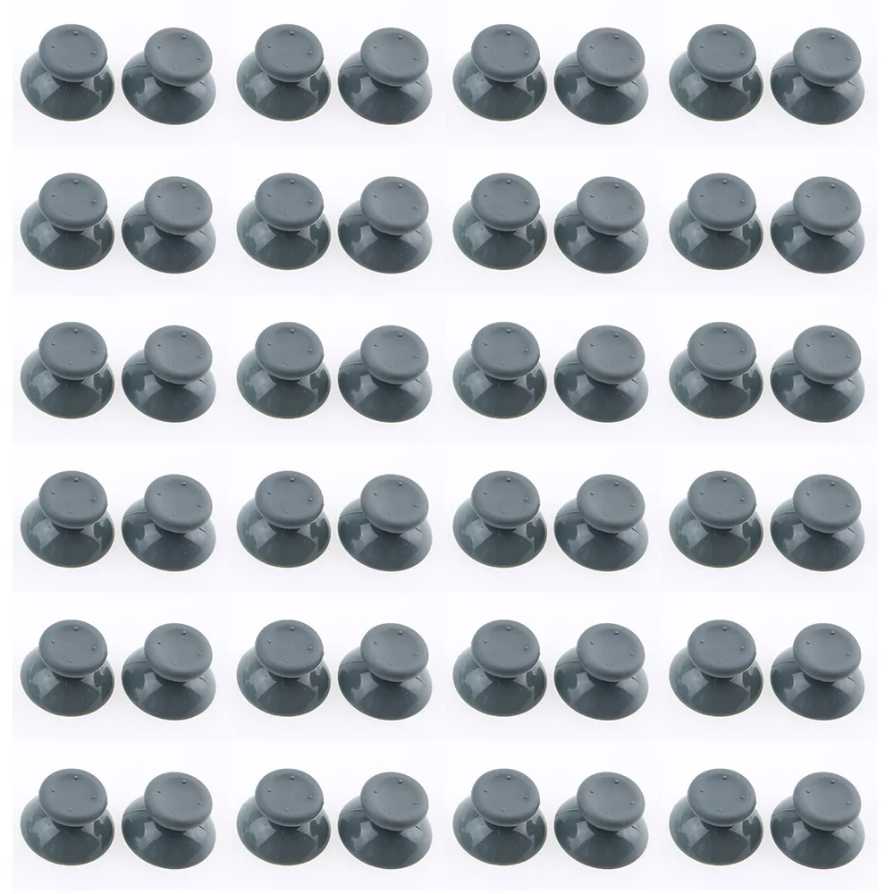 50 Uds. Para controlador Microsoft Xbox 360, palos analógicos negros/grises, tapa de Joystick, cubierta de agarre con cabeza de seta - imagen 2