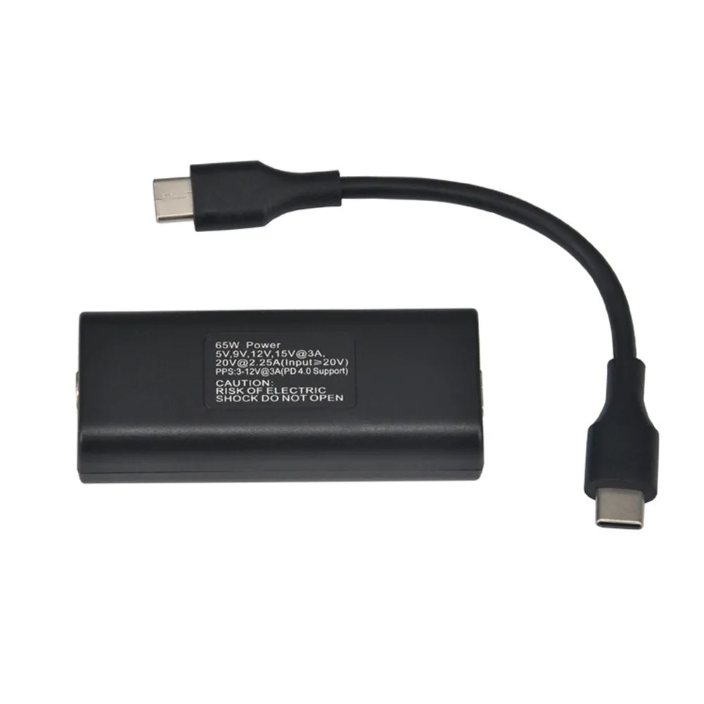 DC 7,4*5,0mm a USB tipo C macho cargador convertidor adaptador conector para Dell Hp adaptador de ordenador portátil hembra