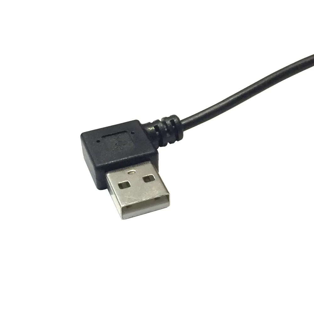 Cable de carga USB a Micro USB, Cable de resorte de 90 grados, cargador de sincronización de datos, Cable en espiral para HTC, Huawei, Samsung - imagen 3