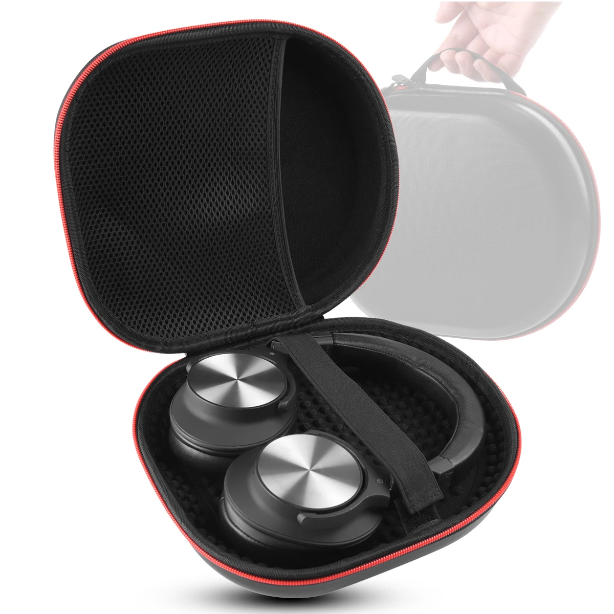 Estuche rígido de EVA para auriculares Audio-Technica ATH-MSR7, DSR7BT, MSR7SE, M50X, sobre la cabeza, Sony WH-CH700N, 1ABP, 1RMK2, bolsas de transporte