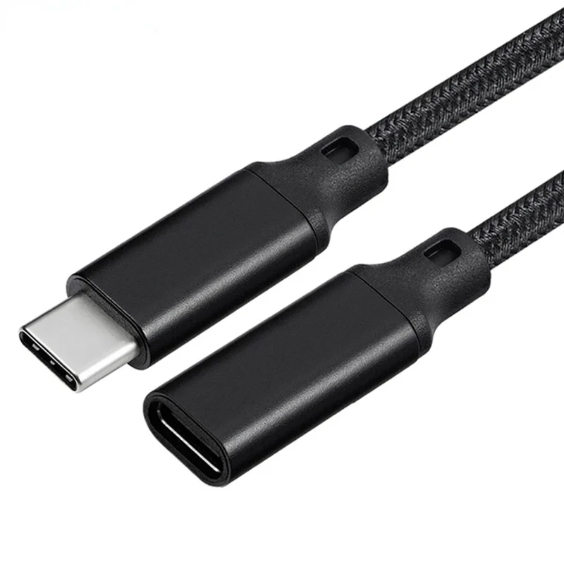 Cable de extensión USB C OTG de 0,2 m/0,5 m/1 m/2 m/3 m - Extensor USB C USB 3.1 Gen 2 de 10 Gbps 100 W de carga rápida Compatible con TB 3 - imagen 3