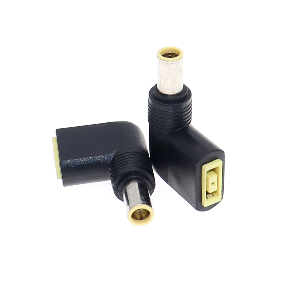 Adaptador de enchufe CC para ordenador portátil, conector de alimentación cuadrado hembra a macho de 7,9x5,5mm para Lenovo T400 T410 T420 T430 X200 X201 X220 X230 - imagen 5