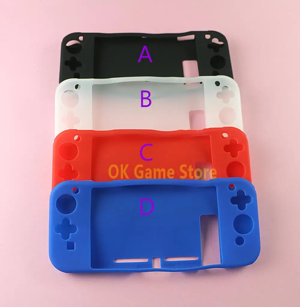 1 pzas/lote funda protectora de silicona funda antiarañazos funda de goma suave para consola de juegos Nintendo Switch - imagen 2