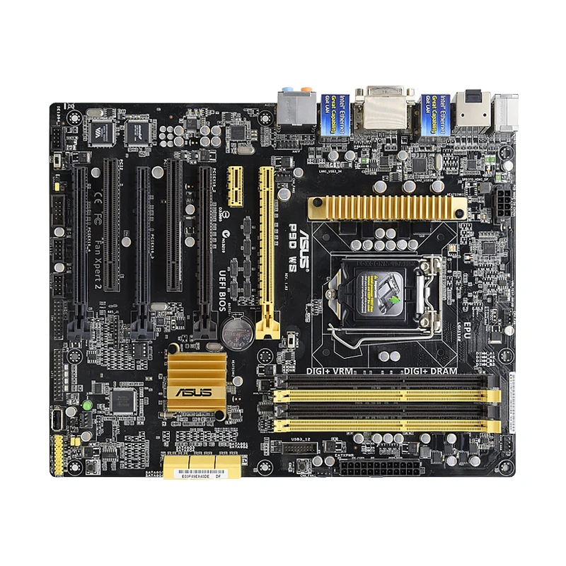 Placa base de estación de trabajo ASUS P9D WS LGA 1150 DDR3 1600/1333 Intel C226 compatible con CPU Intel de 4. a generación 6xSATA USB3.0 HDMI - imagen 3