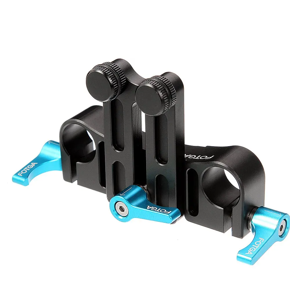 FOTGA DP500IIS 15mm soporte de riel de varilla placa base de queso para Sony ARRI RED A7 A7S A7R2 A7RM2 A6500 A7000 GH4 GH5 - imagen 4