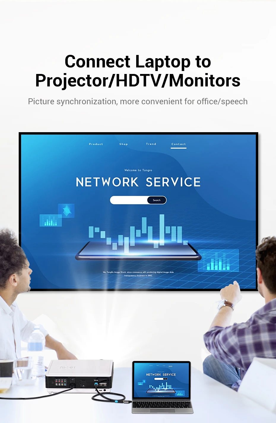 Adaptador USB C DisplayPort - Portátil a monitor