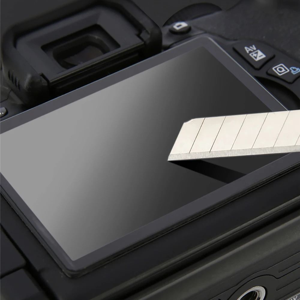 FOTGA-Protector de pantalla LCD de vidrio autoadhesivo óptico, cubierta protectora para Canon 7D 60D 450D 500D 550D 40D 50D 5DII 1000D 600D 1100D - imagen 5