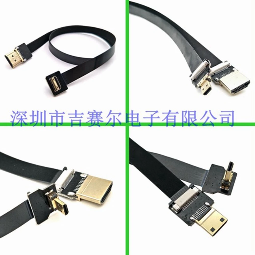 Adaptador Micro HD-kompatibel zu micro HD-kabel Weibliche 3D Verlängerung adaptador 1080P Konverterislav Telefon Tablet HDTV Kame - imagen 5