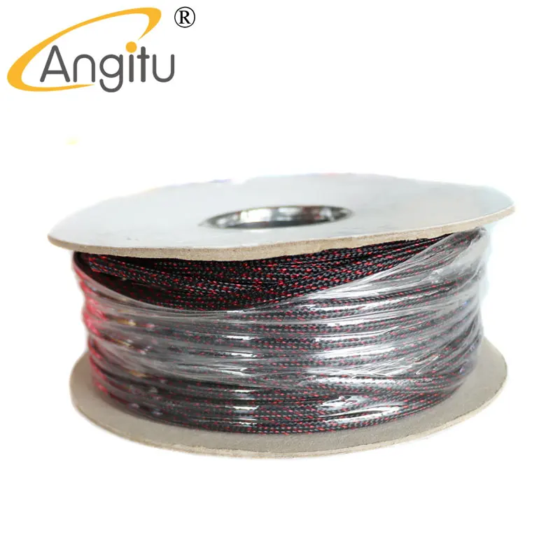 Angitu-Funda de Cable trenzado PET de 6mm, cubierta extensible de aislamiento, envoltura de alambre de nailon, más de 10 colores - imagen 3