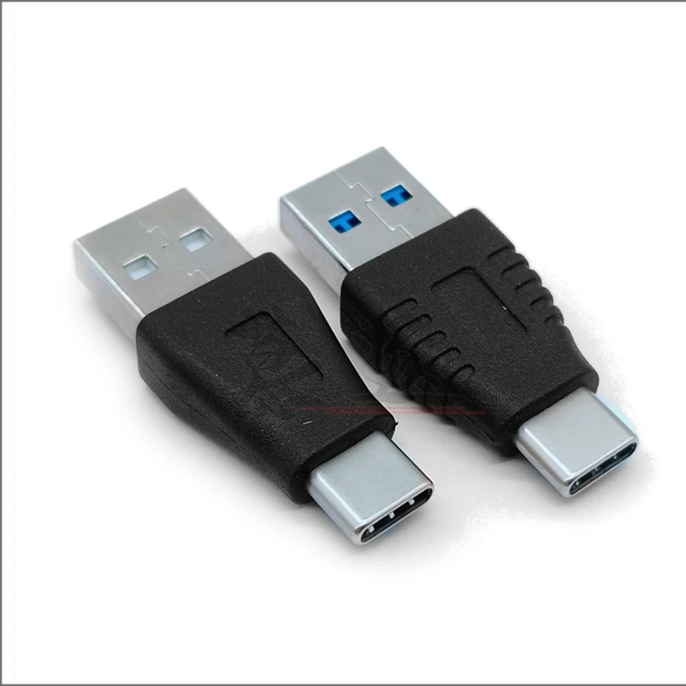 Adaptador de puerto USB tipo C macho a USB 3,0 macho, adaptador USB 3,1 tipo C a USB3.0 tipo A, convertidor adaptador de Cable USB-C