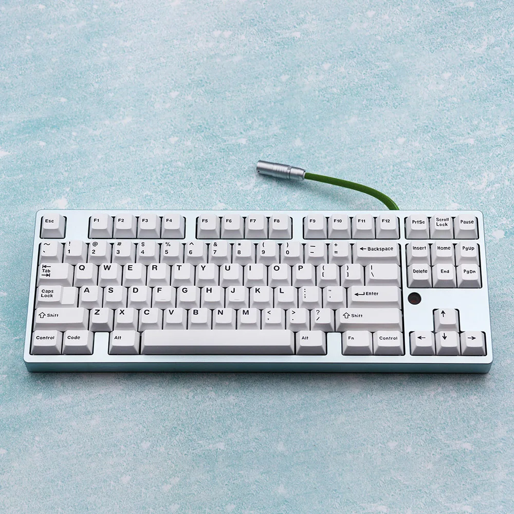 GMK Clone Bow Wob 121 teclas Cherry Profile Double Shot Keycap inglés personalizado personalidad Keycaps para teclado mecánico 61 - imagen 5