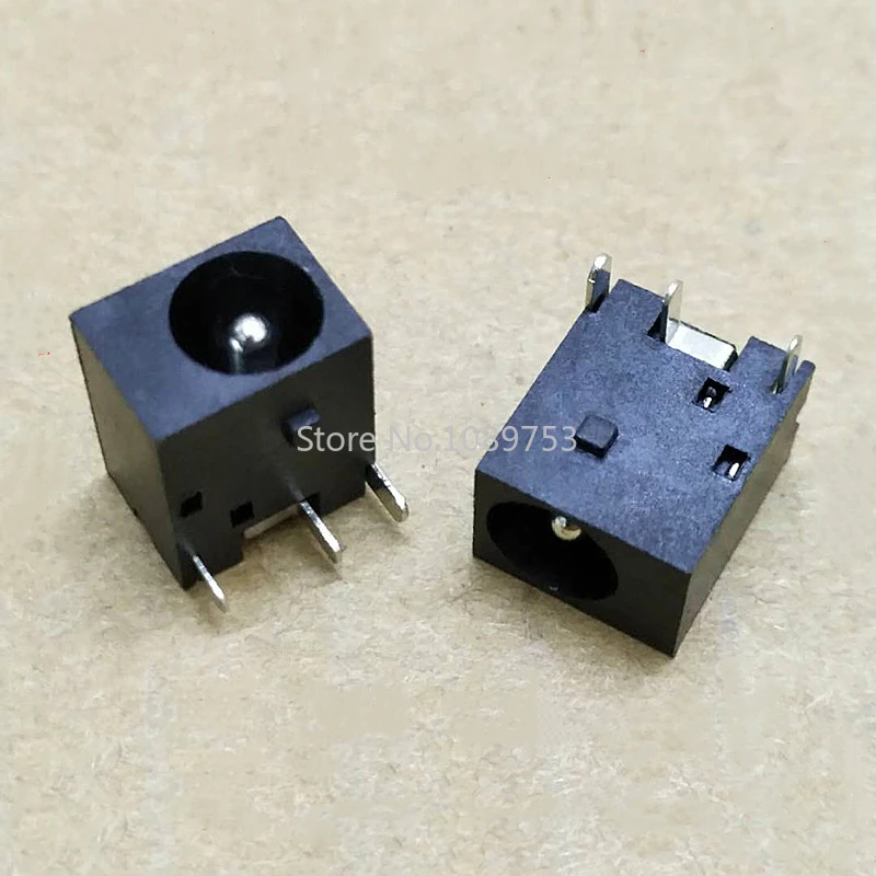 Conector DC Hembra 3 Pines 5,5x2,1mm Horizontal – Toma Corriente CC - imagen 5