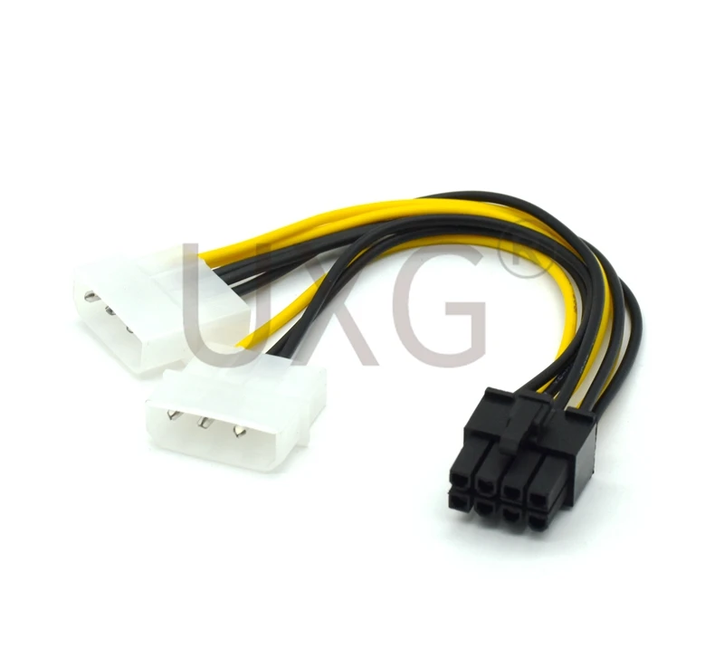 Cable Adaptador UXG 18cm - 4 a 8 Pines Tarjeta Gráfica - imagen 4