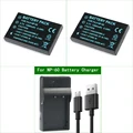 2PC Battery 1Charger