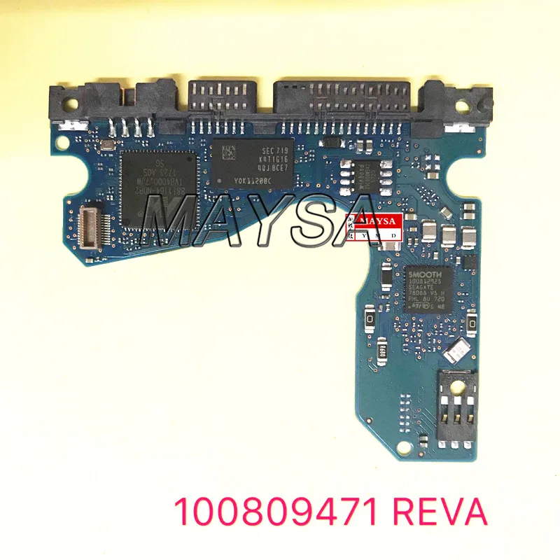 Placa lógica PCB, placa de circuito impreso 100809471 REV A para ST 2,5 SATA, reparación de disco duro ST1000LM035 ST2000LM007 ST500LM030 - imagen 2