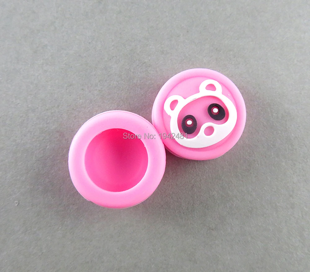 6 uds para Nintendo Switch Lite Joy Con flor crisantemo oso cruce Joystick funda con agarre para pulgar tapas de palo analógico - imagen 3